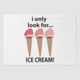 アイスクリームアイスクリームしか探さない 薄葉紙