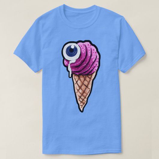 アイスクリームアイ Tシャツ (デザイン正面)