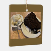 アイスクリームアンドケーキオーナメント セラミックオーナメント (右)