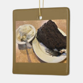アイスクリームアンドケーキオーナメント セラミックオーナメント (左)