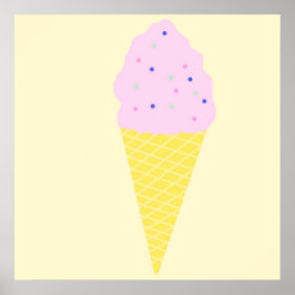アイスクリームアート ポスター