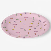 アイスクリームイベントお祝いアイスクリームザソーシャル ペーパープレート (アングル)