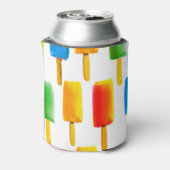 アイスクリームウォーターカラー甘いパターン 缶クーラー (缶裏面)