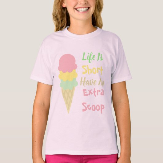 アイスクリームエキストラスクープTシャツ Tシャツ (正面)
