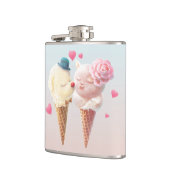 アイスクリームカップル – 最初のクリックで恋 フラスク (左)