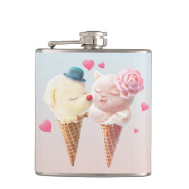アイスクリームカップル – 最初のクリックで恋 フラスク