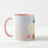 アイスクリームカップル – 最初のクリックで恋 マグカップ (左)