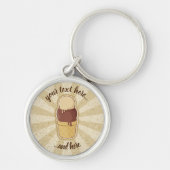 アイスクリームカップ2ボール キーホルダー (正面)