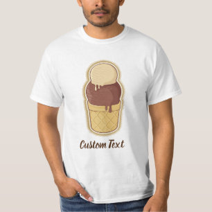 アイスクリームカップ2ボール Tシャツ