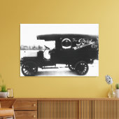 アイスクリームカンパニートラック キャンバスプリント (インサイチュ (リビング))