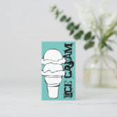 アイスクリームカールロイヤリティ ロイヤリティカード (スタンド正面)