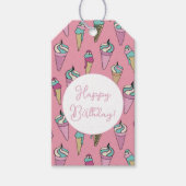 アイスクリームガールズ誕生日 ギフトタグ (正面)