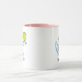 アイスクリームガールマグカップinピンク マグカップ (中央)