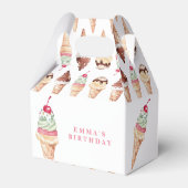 アイスクリームガール誕生日お気に入りボックス フェイバーボックス (裏面サイド)