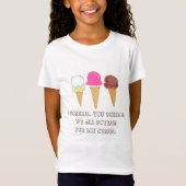 アイスクリームキッズシャツ Tシャツ (正面)