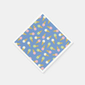 アイスクリームキッズバースデーパーティー スタンダードカクテルナプキン (角)