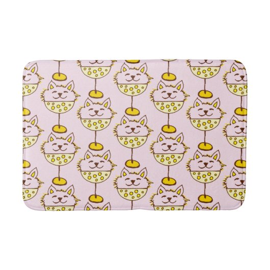 アイスクリームキャッツII バスマット (正面)