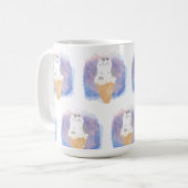 アイスクリームキャットウォーター コーヒーマグカップ (正面左)