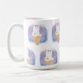 アイスクリームキャットウォーター コーヒーマグカップ (左)