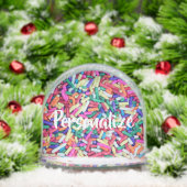 アイスクリームキャンディ振りかけるティッシュペーパー (クリスマス)