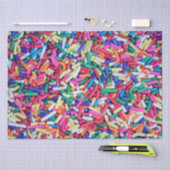 アイスクリームキャンディ振りかけるティッシュペーパー 薄葉紙 (クラフト)