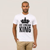 アイスクリームキングメンズパパTシャツ Tシャツ (正面フル)