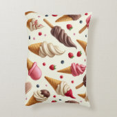 アイスクリームクッション アクセントクッション (裏面(縦))