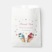 アイスクリームクール誕生会 フェイバーバッグ (正面)