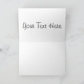 アイスクリームグリーティングカード付きカニ漫画 カード (内部)