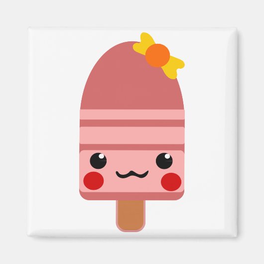 アイスクリームグリーン マグネット (正面)