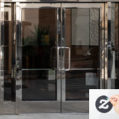 アイスクリームケーキ ウィンドウサイン (オフィスドア)