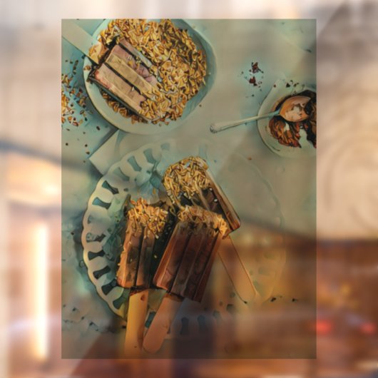 アイスクリームケーキ ウィンドウサイン (シート2)