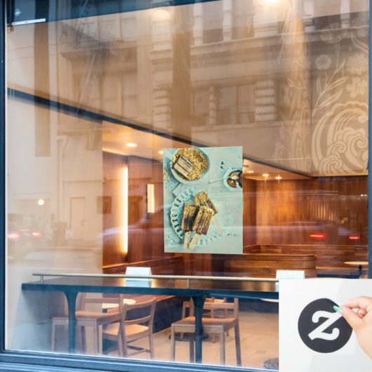 アイスクリームケーキ ウィンドウサイン (カフェ窓)