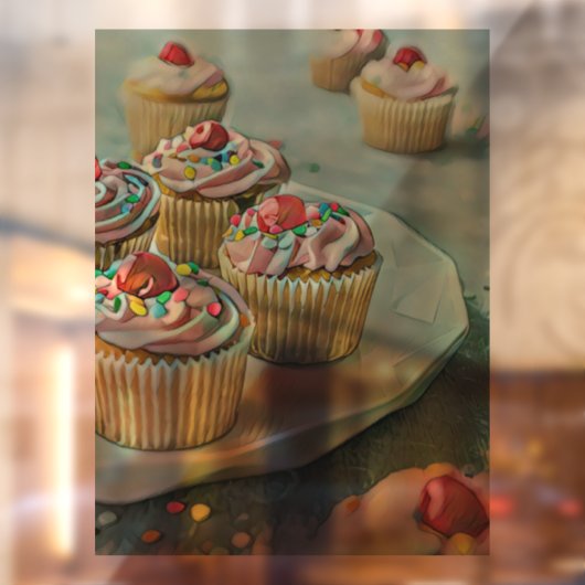 アイスクリームケーキ ウィンドウサイン (シート2)