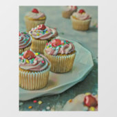 アイスクリームケーキ ウィンドウサイン (シート)