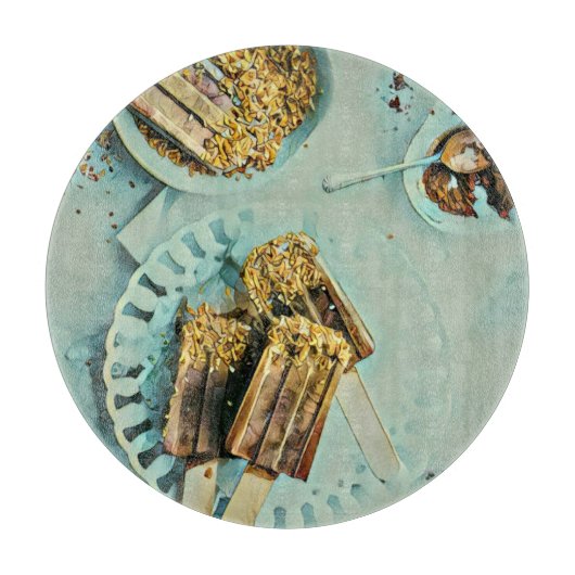 アイスクリームケーキ カッティングボード (正面)