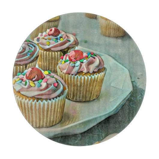 アイスクリームケーキ カッティングボード (正面)