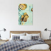 アイスクリームケーキ キャンバスプリント (インサイチュ (寝室))