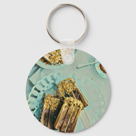 アイスクリームケーキ キーホルダー (正面)