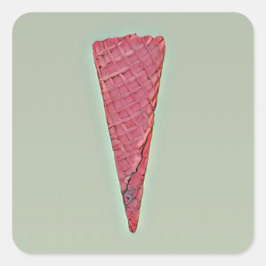 アイスクリームケーキ スクエアシール (正面)