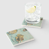 アイスクリームケーキ ストーンコースター (横)