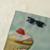 アイスクリームケーキ ビーチタオル (インサイチュ)