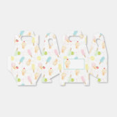 アイスクリームコーンとポップシクルのお気に入りボックス フェイバーボックス (折り畳みなし)