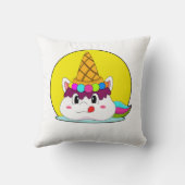 アイスクリームコーンとユニコーン クッション (裏面)