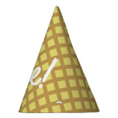 アイスクリームコーンのかわいい第1誕生会の帽子 パーティーハット (右)