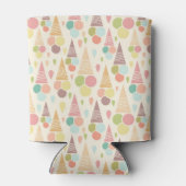 アイスクリームコーンのパターン 缶クーラー (裏面)