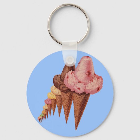 アイスクリームコーンの世代 キーホルダー (正面)