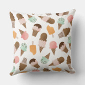 アイスクリームコーンの装飾用クッション クッション (裏面)