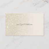 アイスクリームコーンオングリッターグラデーションスイートショップ 名刺 (裏面)