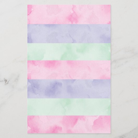 アイスクリームコーンキッズ並び手紙の筆記用紙 (裏面)